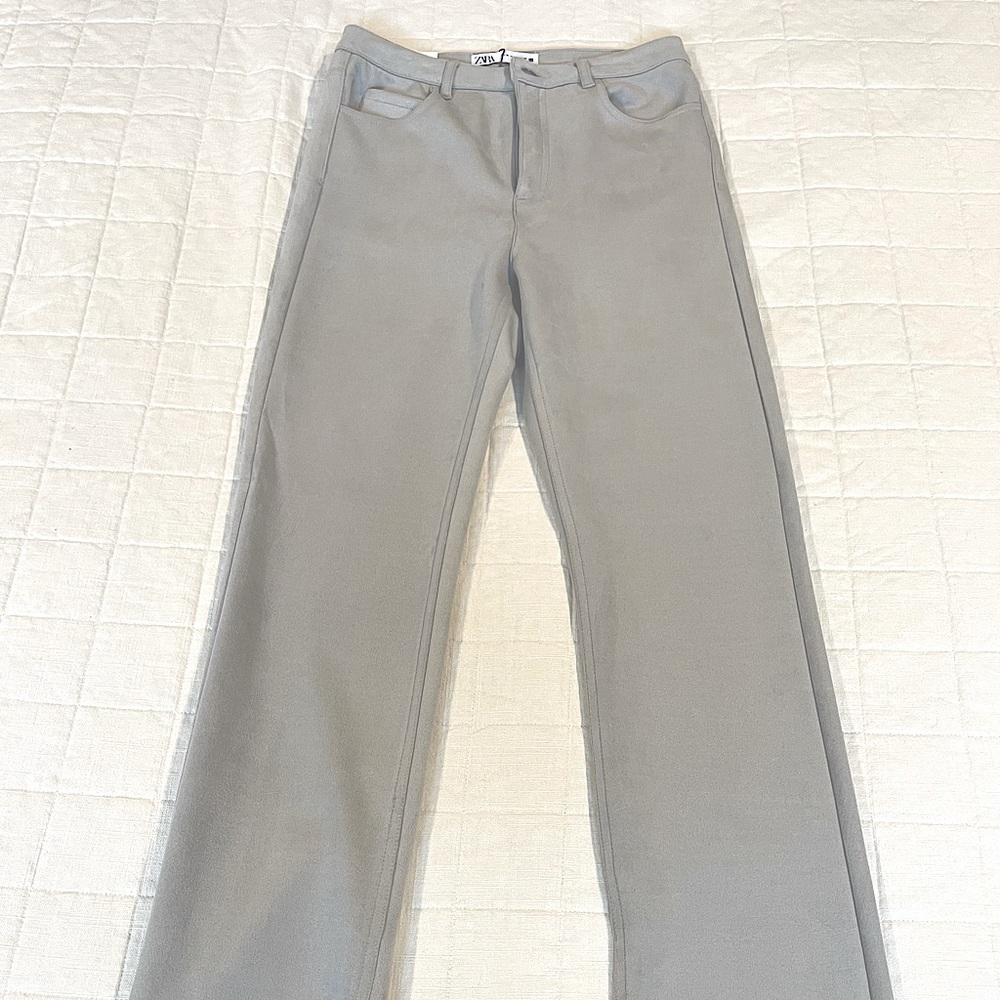 NBW ZARA Tan Suede Pants
